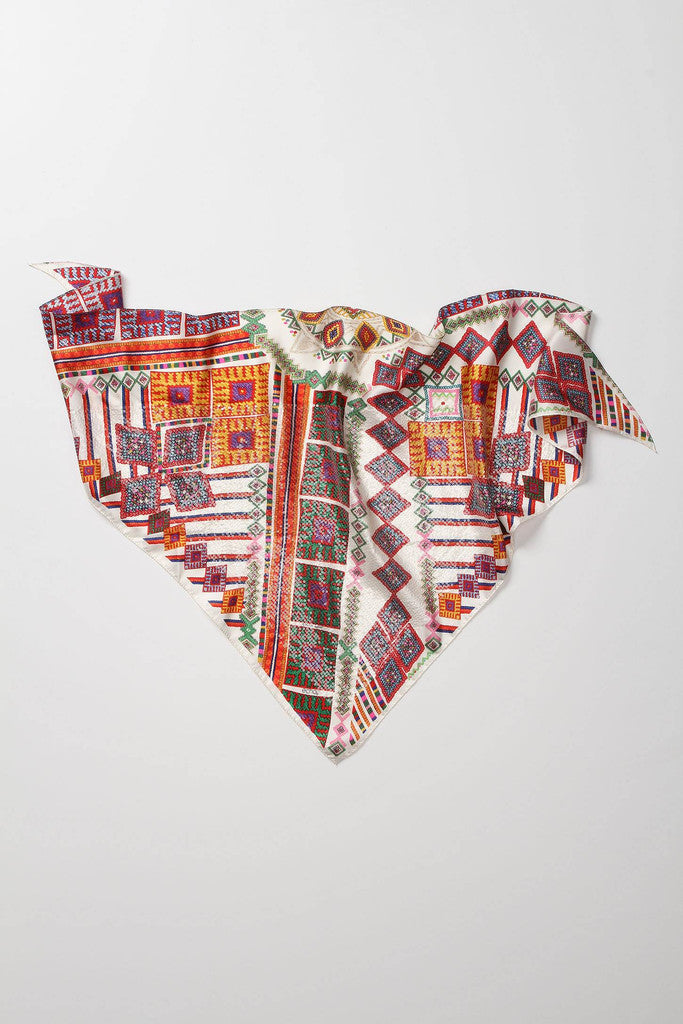 Sarasota Silk Triangle Scarf