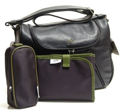 GR8X Calypso Satchel Bag - Black