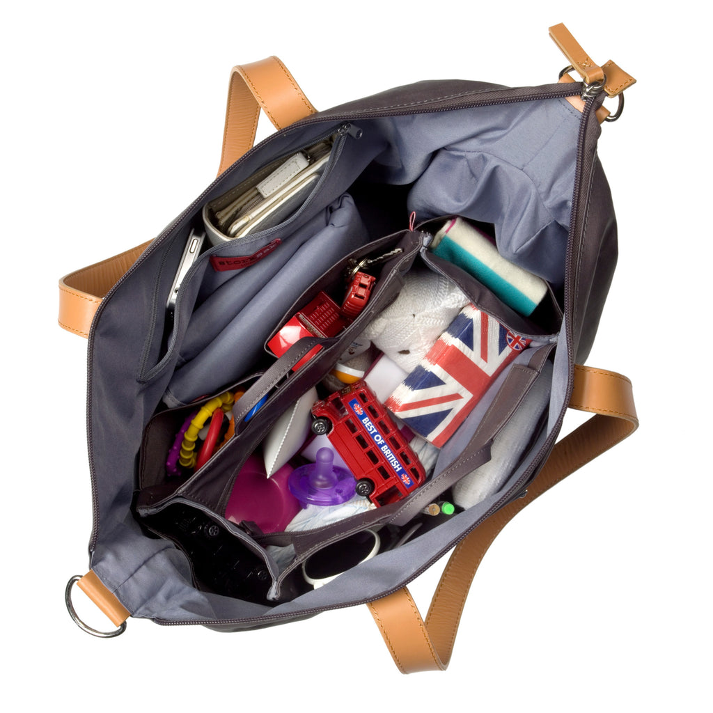 Storksak Noa Baby Nappy Bag - Grey