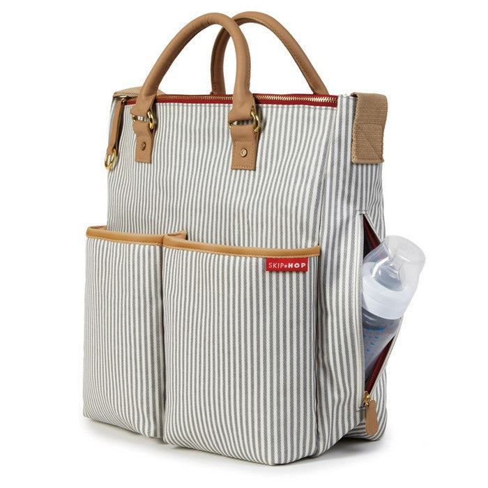 Skip Hop Duo Special Edition Baby Nappy Bag - French Strip