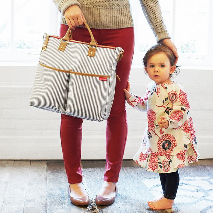 Skip Hop Duo Special Edition Baby Nappy Bag - French Strip