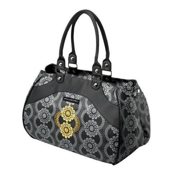 Petunia Pickle Bottom Wistful Weekender Baby Nappy Bag - Evening in Innsbruck Black