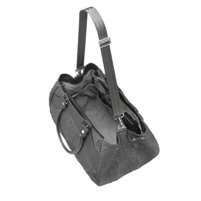 Petunia Pickle Bottom Wistful Weekender Baby Nappy Bag - Champs Elysees Stop Grey