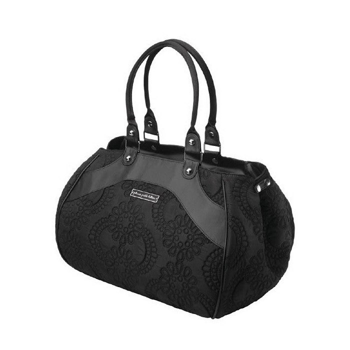 Petunia Pickle Bottom Wistful Weekender Baby Nappy Bag - Central Park North Stop Black
