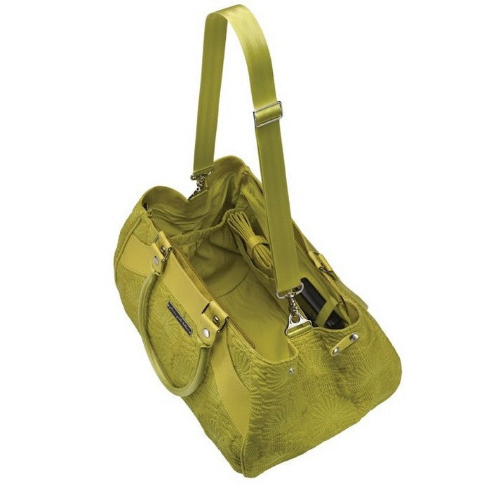 Petunia Pickle Bottom Wistful Weekender Baby Nappy Bag - Union Square Stop Yellow