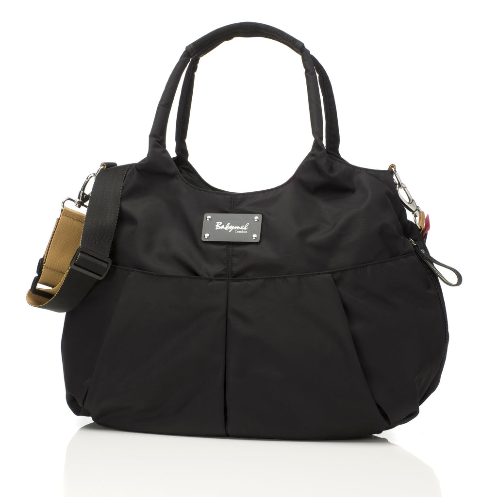 Babymel Zahra Baby Nappy Bag - Black