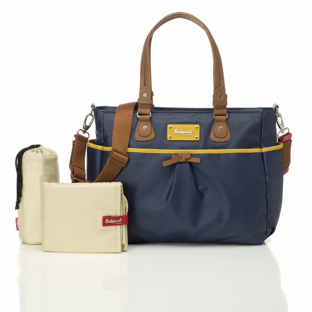 Babymel Lily Baby Nappy Bag - Navy