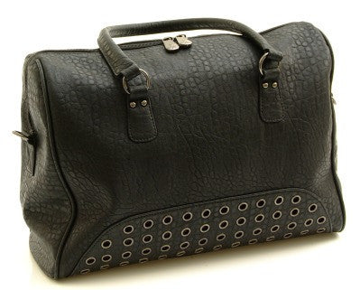 GR8X Bianca Baby Nappy Satchel Bag - Black