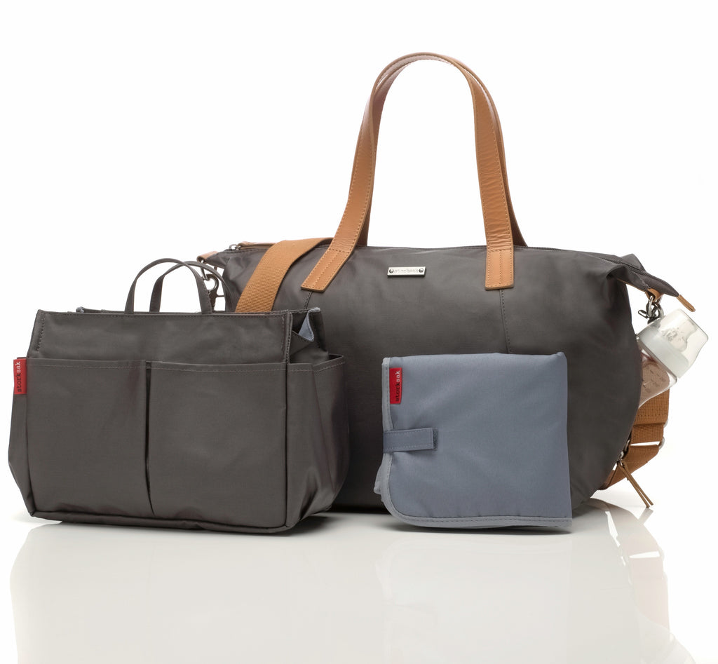 Storksak Noa Baby Nappy Bag - Grey