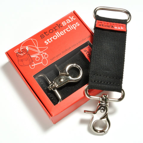 Storksak Baby Nappy Bag Strollerclips