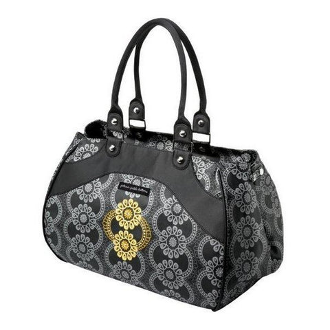 Petunia Pickle Bottom Wistful Weekender Baby Nappy Bag - Evening in Innsbruck Black