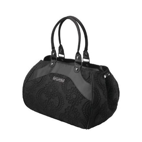 Petunia Pickle Bottom Wistful Weekender Baby Nappy Bag - Central Park North Stop Black